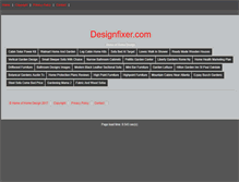 Tablet Screenshot of designfixer.com